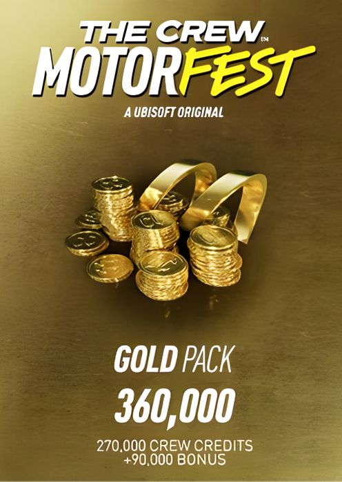 The Crew Motorfest Gold Pack 360,000 Crew Credits Xbox (GLOBAL)