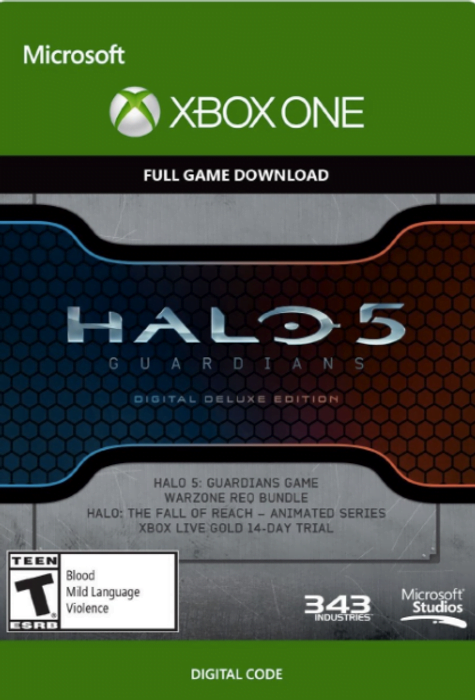 Halo 5 Guardians Digital Deluxe Edition Xbox