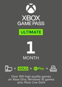 1 Month Xbox Game Pass Ultimate Xbox One / PC (US) (Non – Stackable)