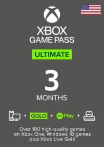 3 Month Xbox Game Pass Ultimate Xbox One / PC (USA)