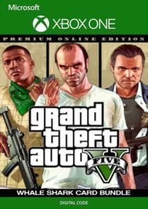 Grand Theft Auto V Premium Online Edition & Whale Shark Card Bundle Xbox One (US)
